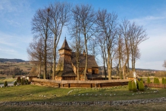 Wooden church in Debno, Malopolska, Poland